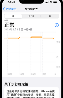 贵州iPhone手机维修如何在iPhone开启'步行稳定性通知'