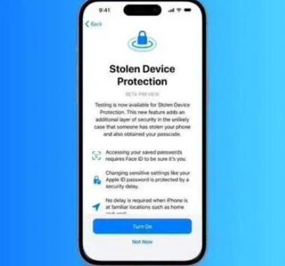 贵州苹果授权维修店分享被盗设备保护功能开启方法