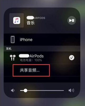 贵州苹果14音频维修点分享iPhone14音频共享设置方法 