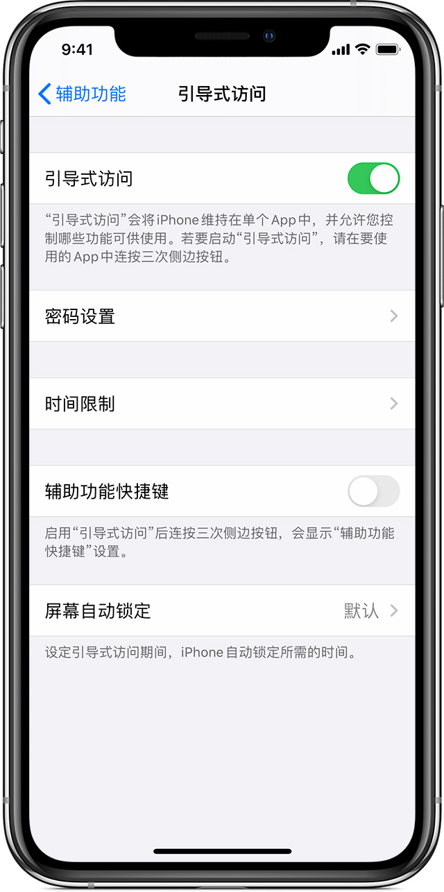 贵州苹果手机维修分享如何在 iPhone 上退出引导式访问 