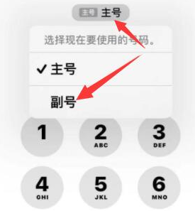 贵州苹果14维修店分享iPhone 14 Pro Max使用副卡打电话的方法 